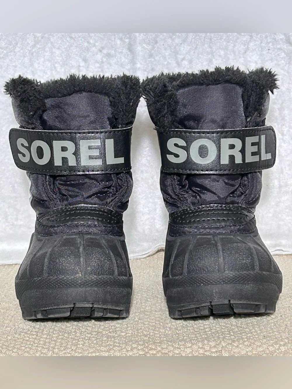Sorel kids black